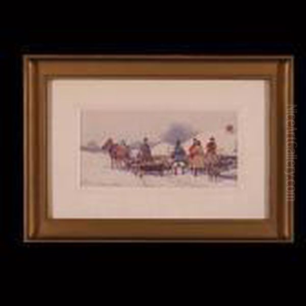 Sanie Oil Painting by Adam Setkowicz