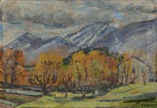 Paysage Oil Painting by Rene Seyssaud