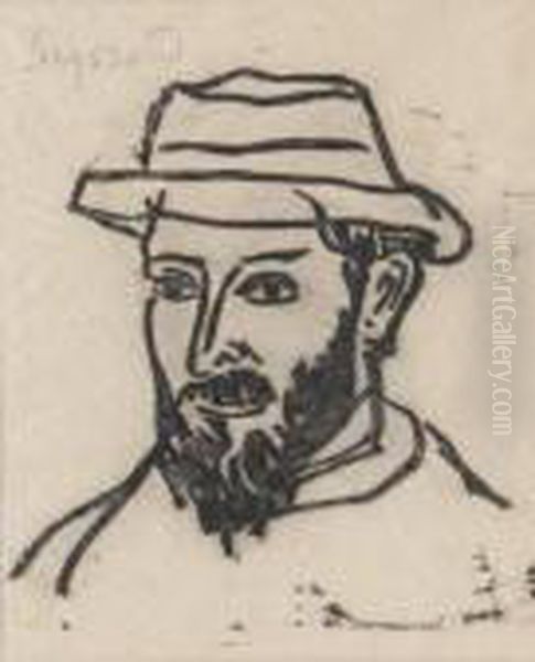 Portrait D'homme Oil Painting by Rene Seyssaud