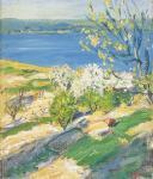 Vue Sur La Mer Oil Painting by Rene Seyssaud