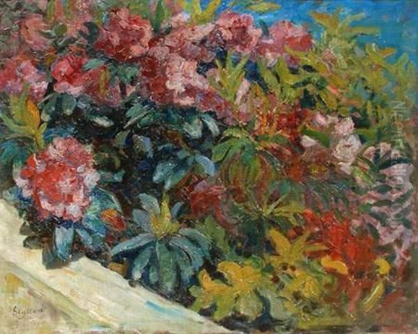 Le Jardin Oil Painting by Rene Seyssaud