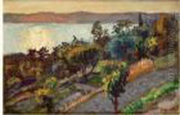 Paysage Du Midi Oil Painting by Rene Seyssaud