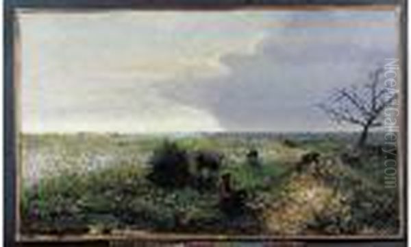 Signee En Bas A Gauche Oil Painting by Rene Seyssaud