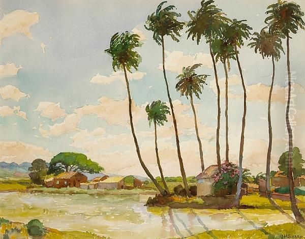 Waipahu Oil Painting by Joseph Henry Sharp