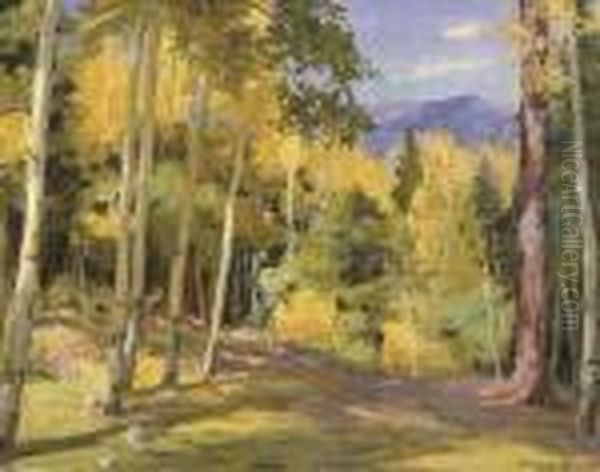 Palo Flechado Oil Painting by Joseph Henry Sharp