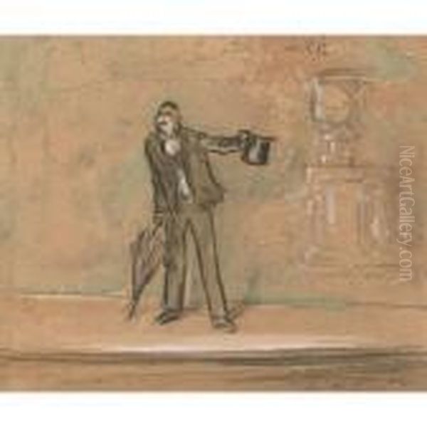 Olympic Theatre Oil Painting by Everett Shinn