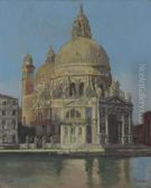 Santa Maria Della Salute Oil Painting by Walter Richard Sickert