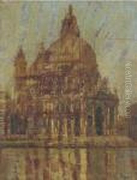 Santa Maria Della Salute Oil Painting by Walter Richard Sickert