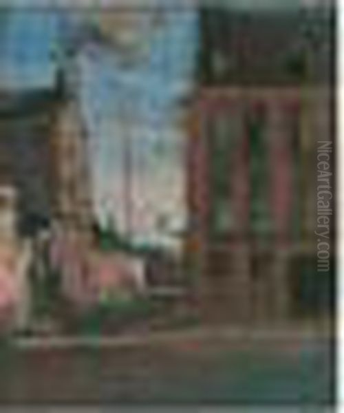 Dieppe Oil Painting by Walter Richard Sickert