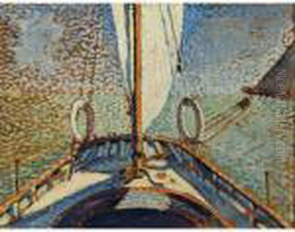 Collioure Le Mohamed-el-sadok Oil Painting by Paul Signac