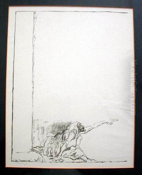 Arabische Bettler Oil Painting by Max Slevogt