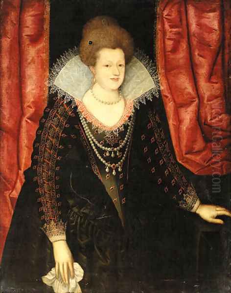 Portrait of a Lady, Oil Painting by English School