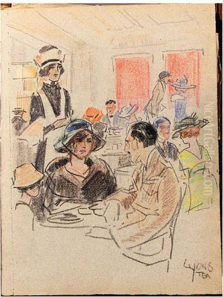 Sketchbook Of The Artist 
Containing Portrait Studies Of Dutch Andamerican Sitters, Designs For 
Posters, Studies Of Fisherfolk Andtownsfolk, A Drawing Of H.w. Mesdag, 
Jozef Israels, Professor Quackand Mr Patijn At Pulchri Studio Dated 29 
January 19 Oil Painting by Willy Sluyters