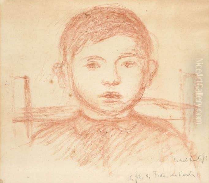 Le Fils De Frans Van Baelen Oil Painting by Jakob Smits