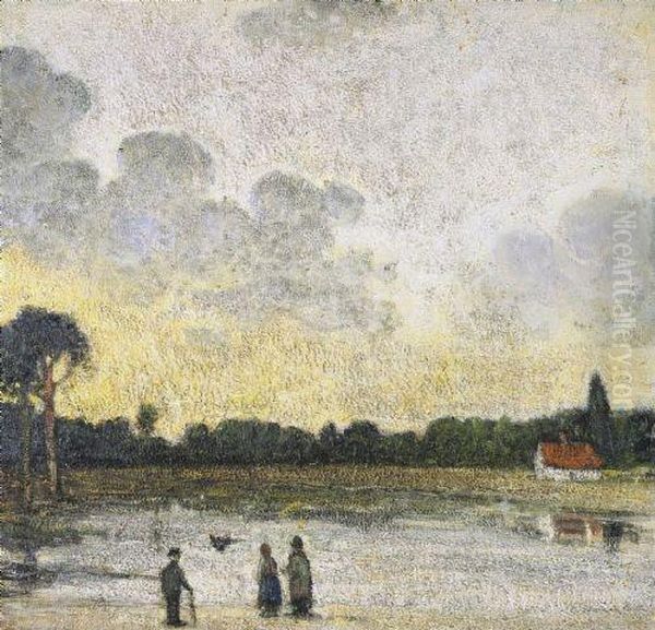 Mare Oil Painting by Jakob Smits