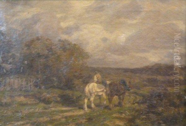 Coming Home From The Fields Oil Painting by Thomas Smythe