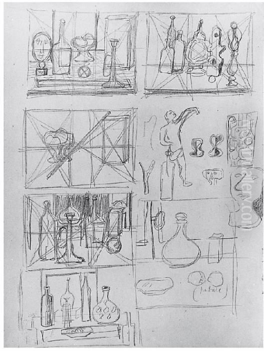 Foglio Di Studi Oil Painting by Atanasio Soldati