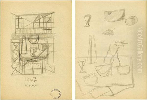 Studio Oil Painting by Atanasio Soldati