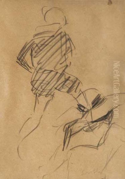 apunte De Figuras
Femeninas Oil Painting by Joaquin Sorolla Y Bastida