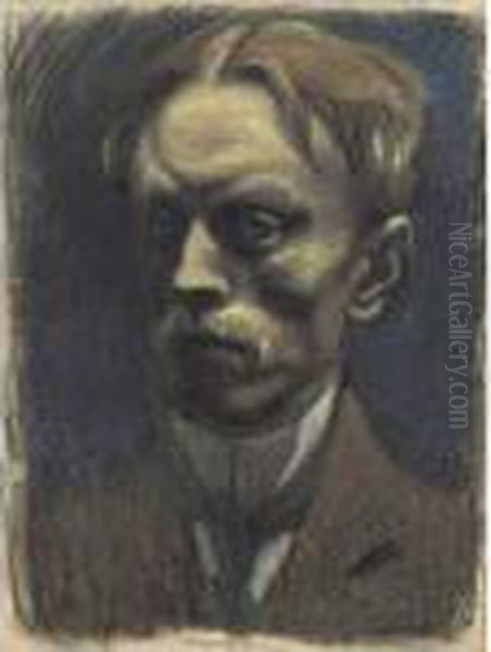 Autoportrait Oil Painting by Leon Spilliaert
