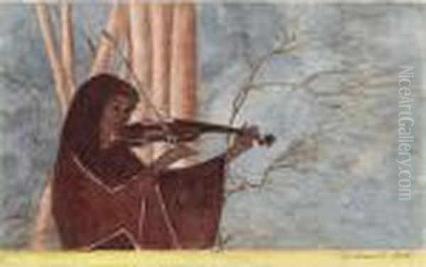 Collection Chantal Et Guy Heytens
 

 
 
 

 
 La Musicienne Oil Painting by Leon Spilliaert