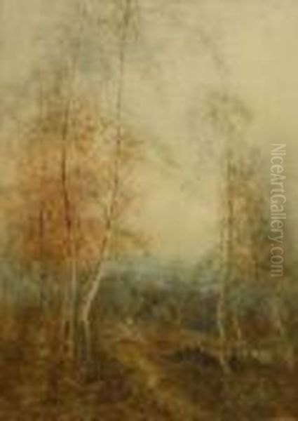 Flitton, Bedfordshire Oil Painting by Henry John Sylvester Stannard