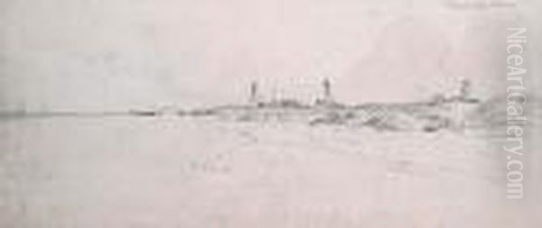 Winterton Oil Painting by James Stark