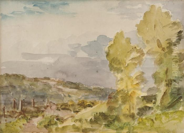 Bridgenorth Oil Painting by Philip Wilson Steer