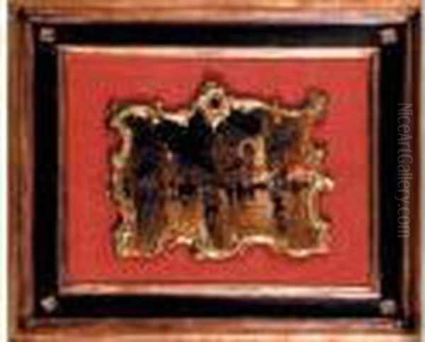 Paris La Nuit Oil Painting by Georges Stein