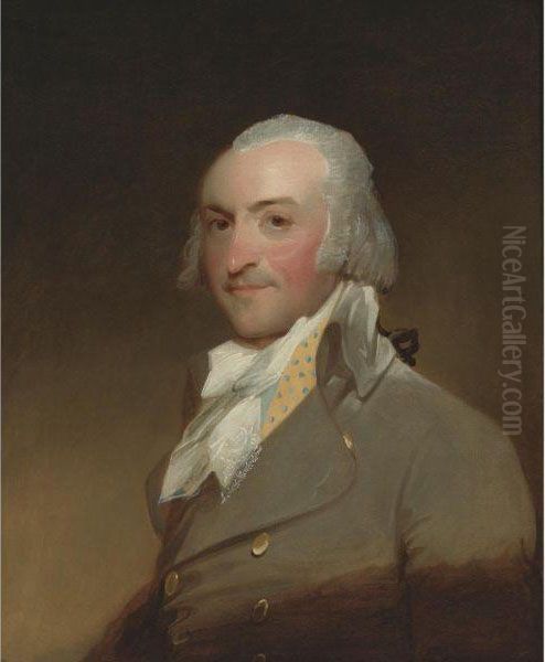 Portrait Of A Gentleman Oil Painting by Gilbert Stuart
