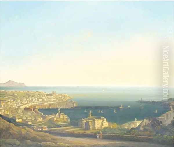 Genoa Oil Painting by Italian School