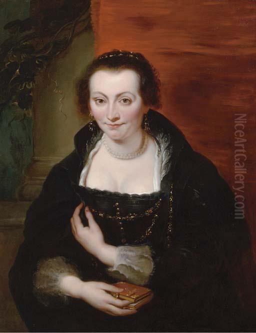 Portrait Of Isabella Brandt Oil Painting by Thomas Sully