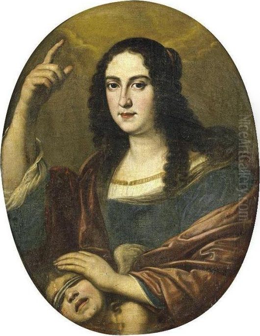 Portrait Of Vittoria Della 
Rovere, Archduchess Of Tuscany (1622-1694), Wife Of Ferdinando Ii De' 
Medici, Depicted As An Allegory Of Celestial Venus Oil Painting by Justus Sustermans