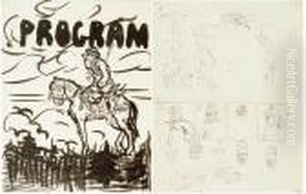 Program (sic !). Oil Painting by Arthur Szyk