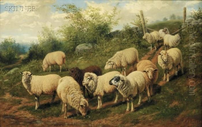 Heading Home From Pasture Oil Painting by Arthur Fitzwilliam Tait
