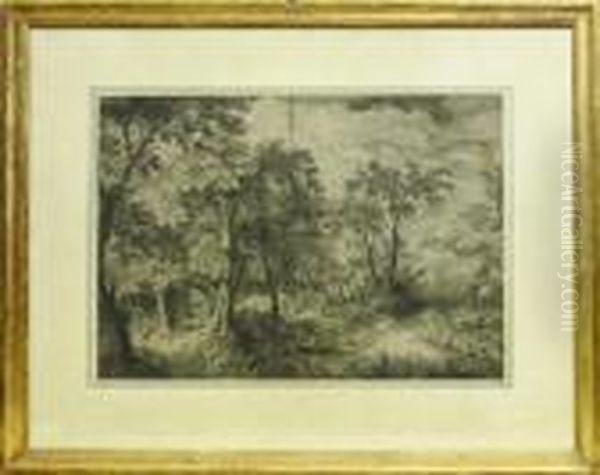 Caccia Al Cervo Oil Painting by David The Younger Teniers