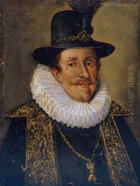 Zugeschrieben

 Bildnis Des Erzherzogs Leopold Oil Painting by David The Younger Teniers