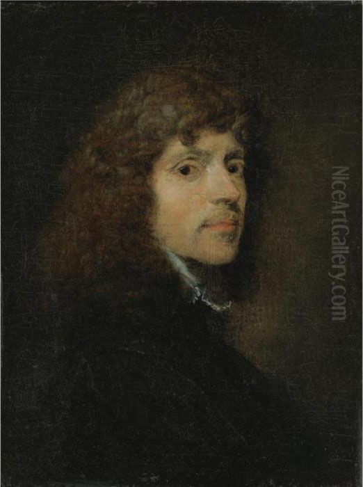 Portrait Of A Gentleman Oil Painting by Gerard Terborch