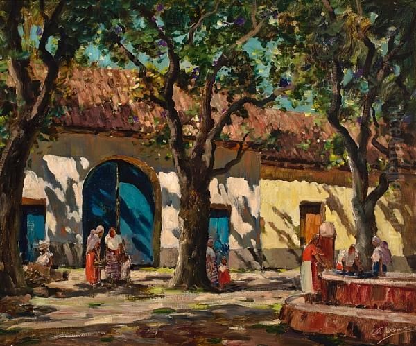 Las Reitas, Antigua, Guatemala Oil Painting by Anthony Thieme