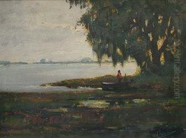Stouo River, Charleston Oil Painting by Anthony Thieme