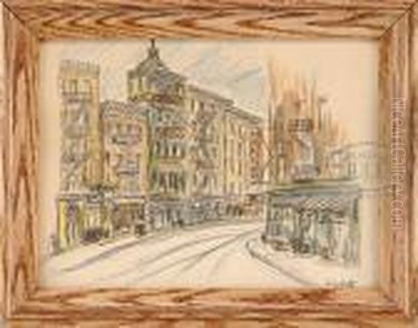 Newyork Oil Painting by Anthony Thieme