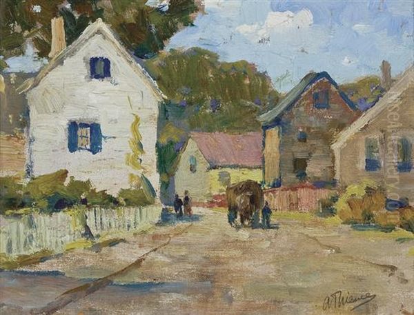 Rockport, Massachusetts Oil Painting by Anthony Thieme