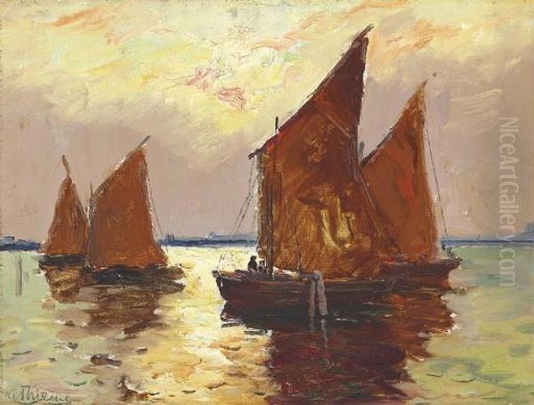 Venetian Waters Oil Painting by Anthony Thieme