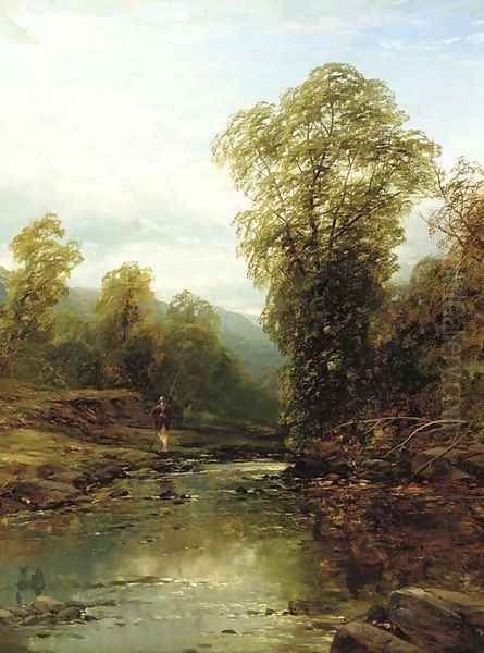 Near Matlock Oil Painting by John Brandon Smith