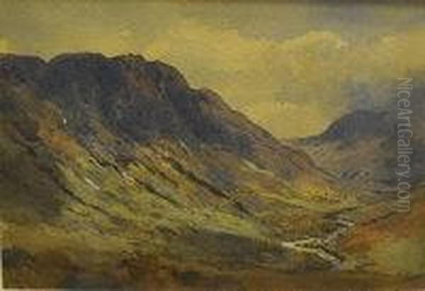 Glen Catacol, 
Isle Of Arran Oil Painting by Archibald Thorburn