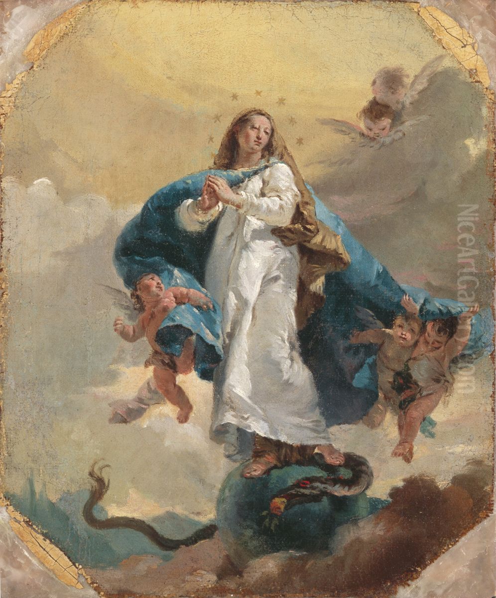 The Immaculate Conception Oil Painting by Giovanni Battista Tiepolo