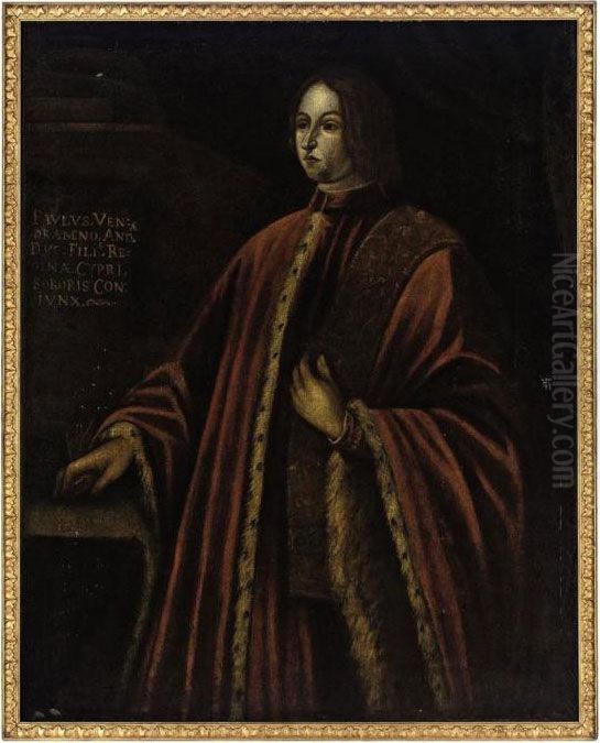 Portrait Of Paolo Vendramin Oil Painting by Jacopo Tintoretto (Robusti)