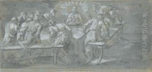 Circle Of Oil Painting by Jacopo Tintoretto (Robusti)