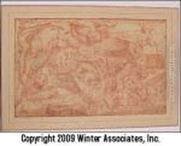 Mourning Of The Death Of Christ Oil Painting by Jacopo Tintoretto (Robusti)