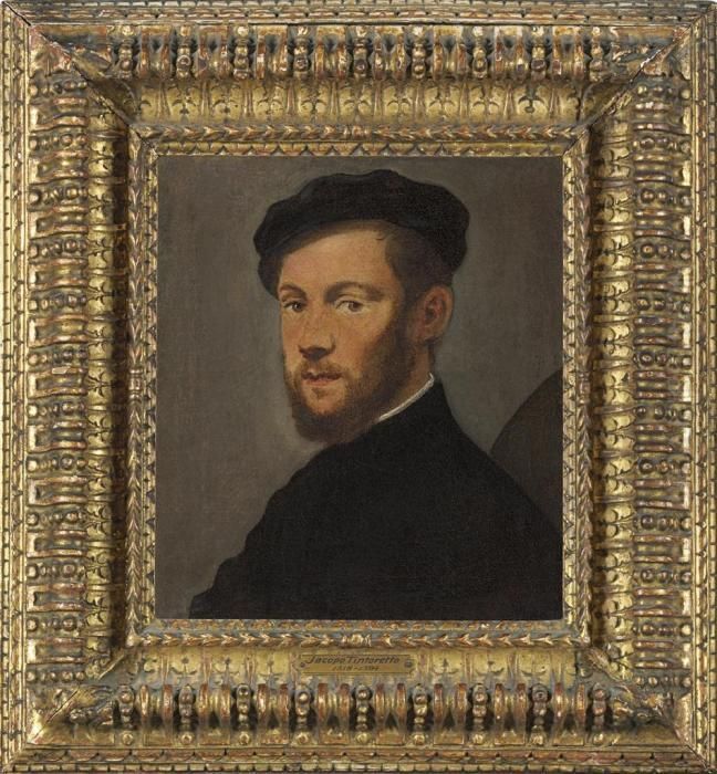Portrait Of A Bearded Man, Bust-length Oil Painting by Jacopo Tintoretto (Robusti)